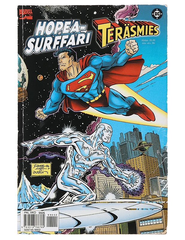 Hopeasurffari [ja] Teräsmies - Perez, George - Sarjakuvat - 10105486095 - 0