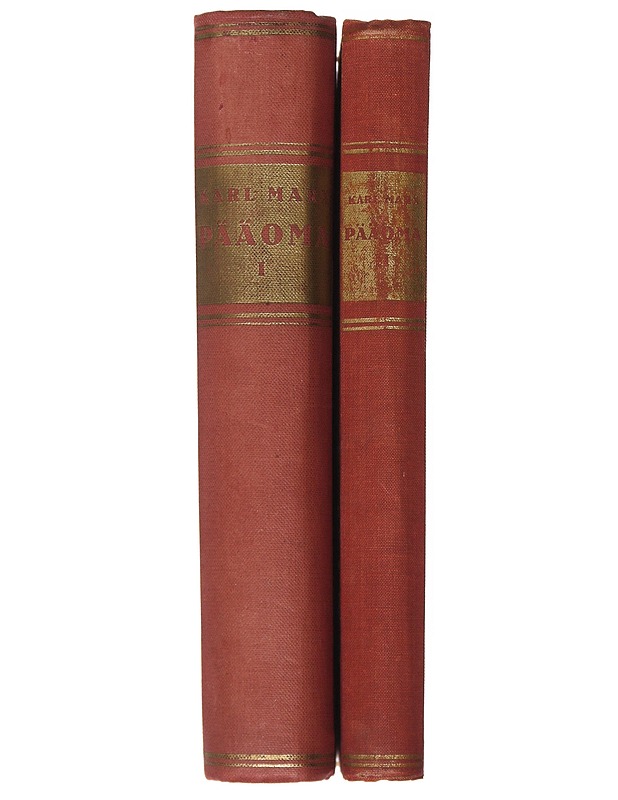Pääoma 1-2 - Karl Mark - Historiakirjat - 10105486103 - 1