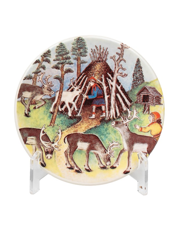 ARABIA Poromies kesällä seinälautanen - Designsuosikit - 10105486193 - 0