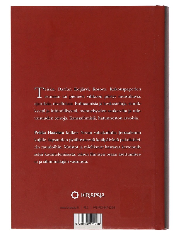 Hatunnosto - Pekka Haavisto - Elämäkerrat ja muistelmat - 10105486194 - 1