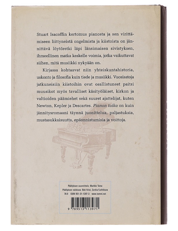 Pianon taika - Isacoff, Stuart - Historiakirjat - 10105486205 - 1