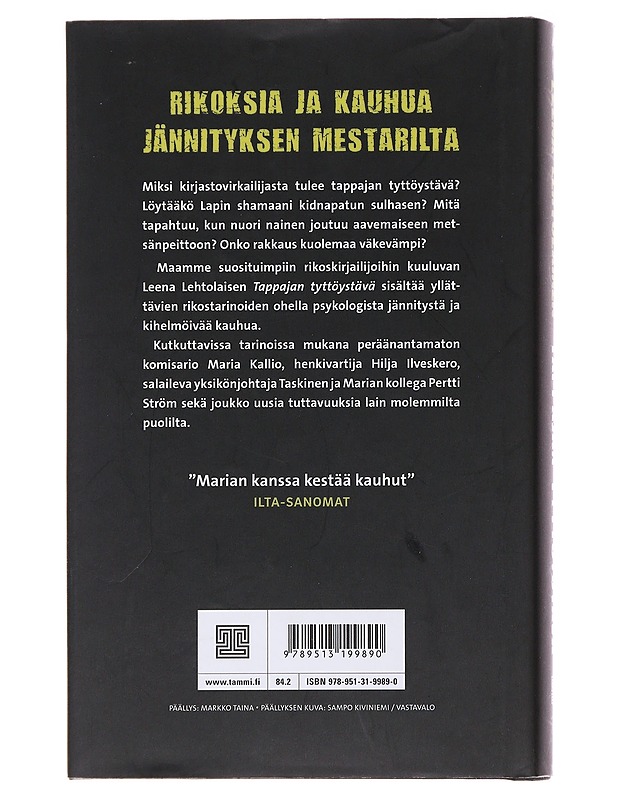 Tappajan tyttöystävä : ja muita rikoksia - Leena Lehtolainen - Jännitys ja dekkarit - 10105486259 - 1