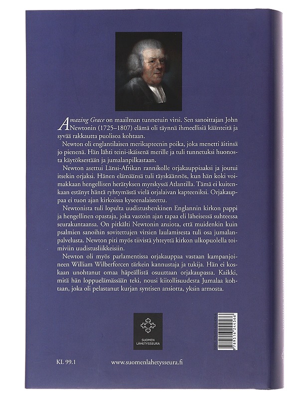 John Newton : armottomuudesta ihmeelliseen armoon - Aitken, Jonathan - Elämäkerrat ja muistelmat - 10105486320 - 1