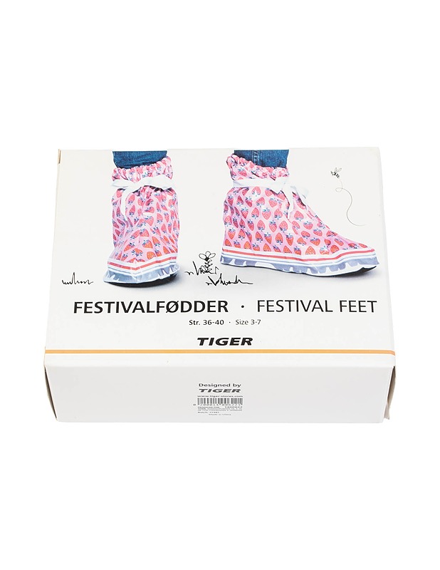 TIGER Festival Feet kengänsuojat, 3-7 - Asusteet - 10105486325 - 0