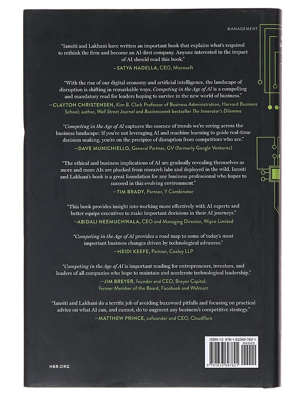 Competing in the age of AI : strategy and leadership when algorithms and networks run the world - Iansiti, Marco - Tietokirjat ja oppaat - 10105486365 - 1