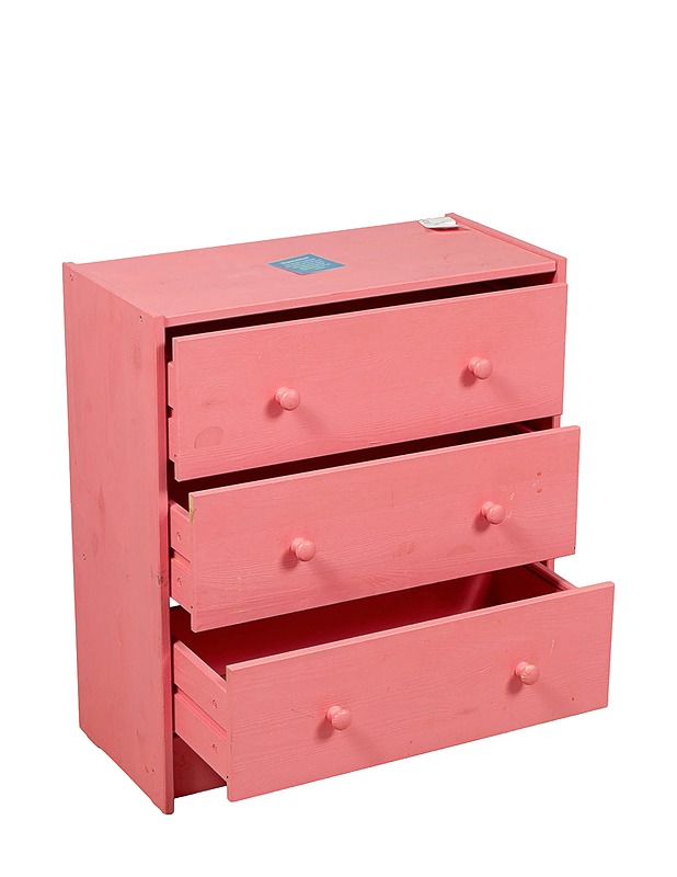 Vaaleanpunainen lipasto - Hyllyt, lipastot ja arkut - 10105486363 - 1