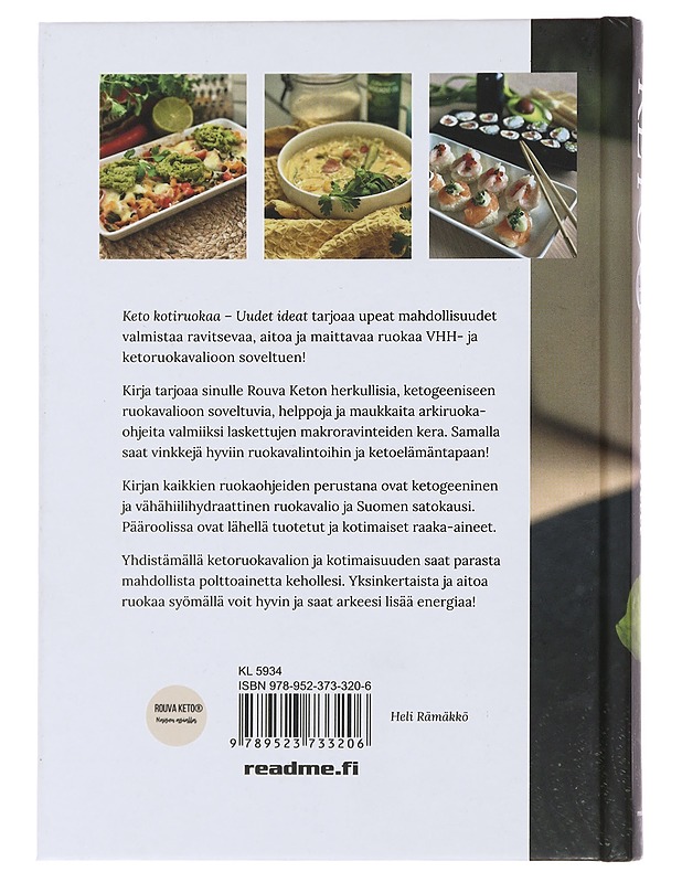Keto : kotiruokaa : uudet ideat - Rämäkkö, Heli - Ruokakirjat - 10105486387 - 1