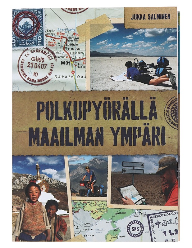 Polkupyörällä maailman ympäri - Salminen, Jukka - Tietokirjat ja oppaat - 10105486491 - 0