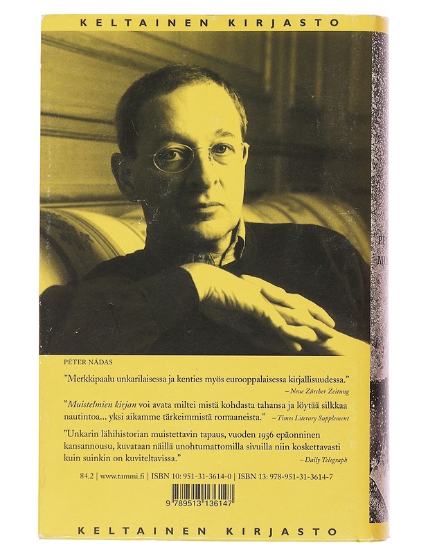 Muistelmien kirja : II osa - Nádas, Péter - Romaanit ja novellit - 10105486534 - 1