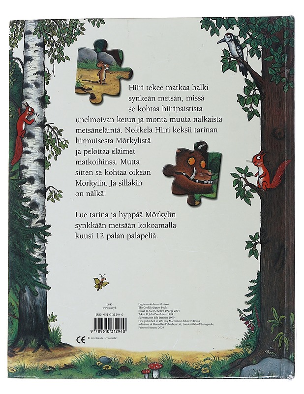 Mörkylin palapelikirja - Donaldson, Julia - Lastenkirjat - 10105486561 - 1