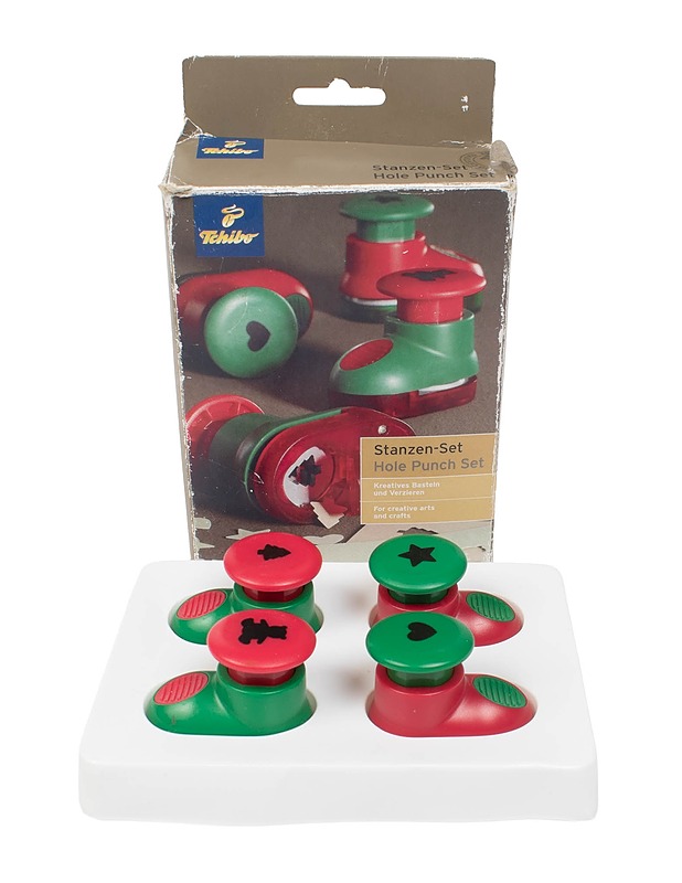 TCHIBO kuvioleikkurisetti, 4 kpl - Askartelu - 10105486580 - 0