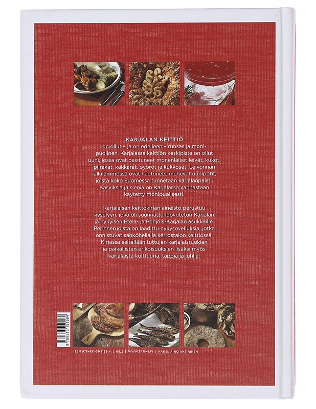 Karjalainen keittokirja - Sallinen-Gimpl, Pirkko - Ruokakirjat - 10105486598 - 1