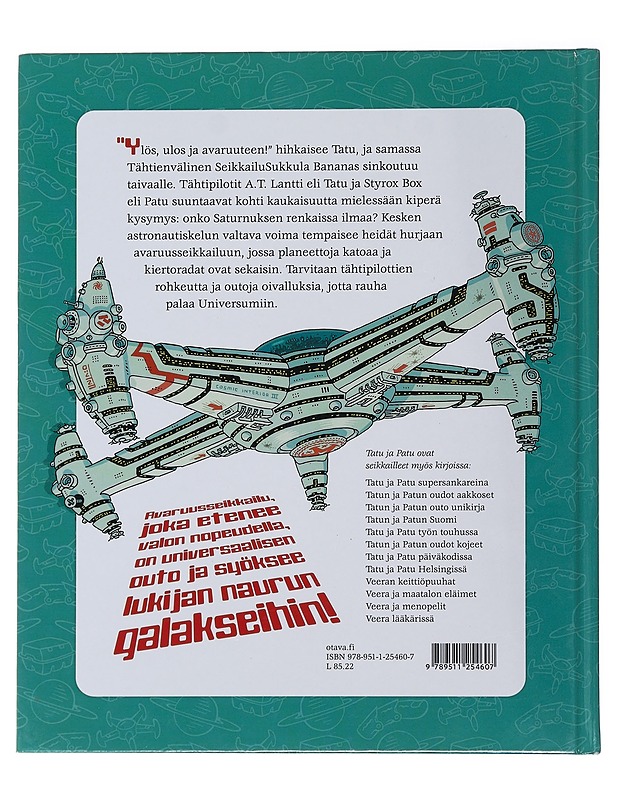 Tatun ja Patun avaruusseikkailu - Havukainen, Aino - Lastenkirjat - 10105486634 - 1