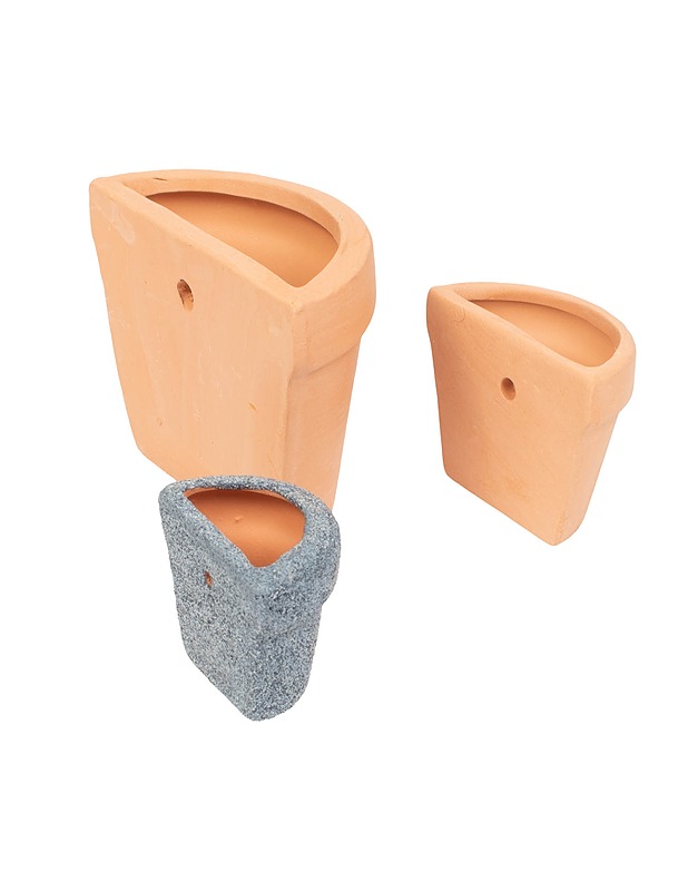 Miniatyyritarvike, kukkaruukku 3 kpl - Askartelu - 10105486637 - 1