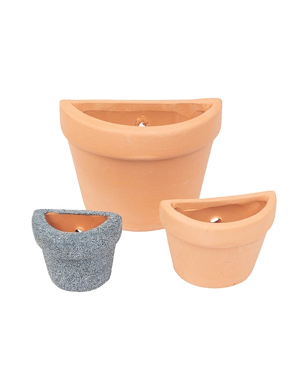 Miniatyyritarvike, kukkaruukku 3 kpl - Askartelu - 10105486637 - 2