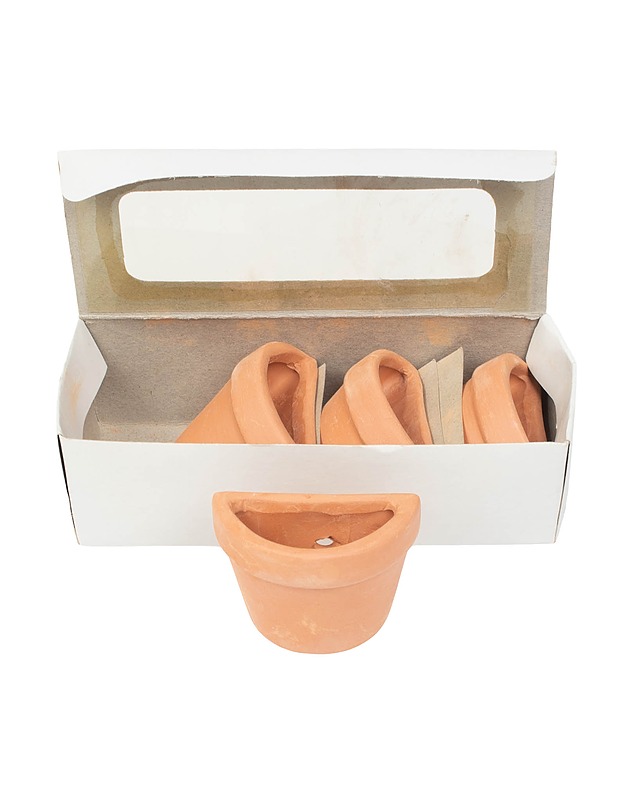 Miniatyyritarvike, kukkaruukku, 4 kpl - Askartelu - 10105486659 - 0