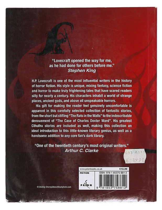 The best of H.P. Lovecraft - Lovecraft, H. P. - Jännitys ja dekkarit - 10105486686 - 1