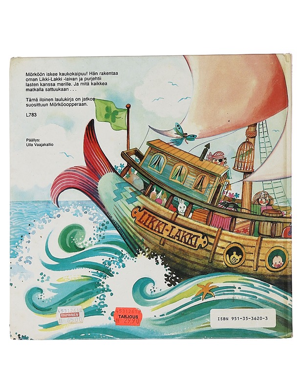 Mörkö se lähti laivaan - Pokela, Marjatta - Lastenkirjat - 10105486687 - 1