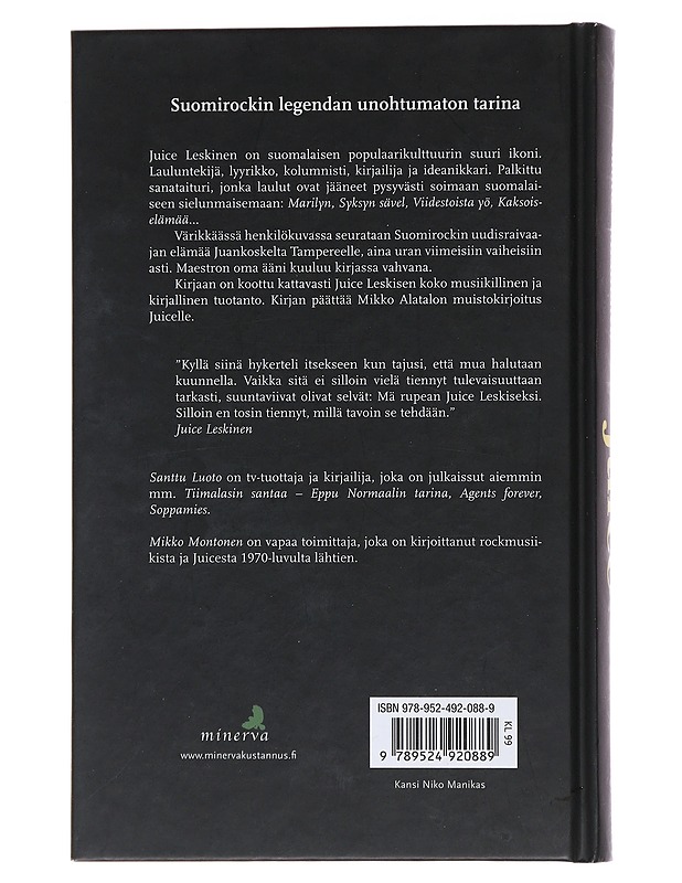 Juice - Luoto, Santtu - Elämäkerrat ja muistelmat - 10105486731 - 1