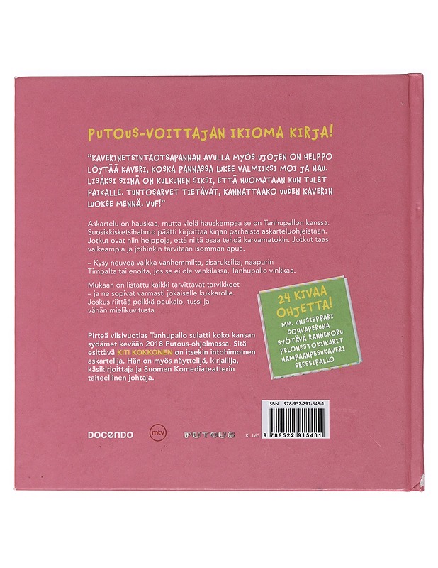 Tanhupallon askartelukirja - Kokkonen, Kiti - Käsityökirjat - 10105486755 - 1