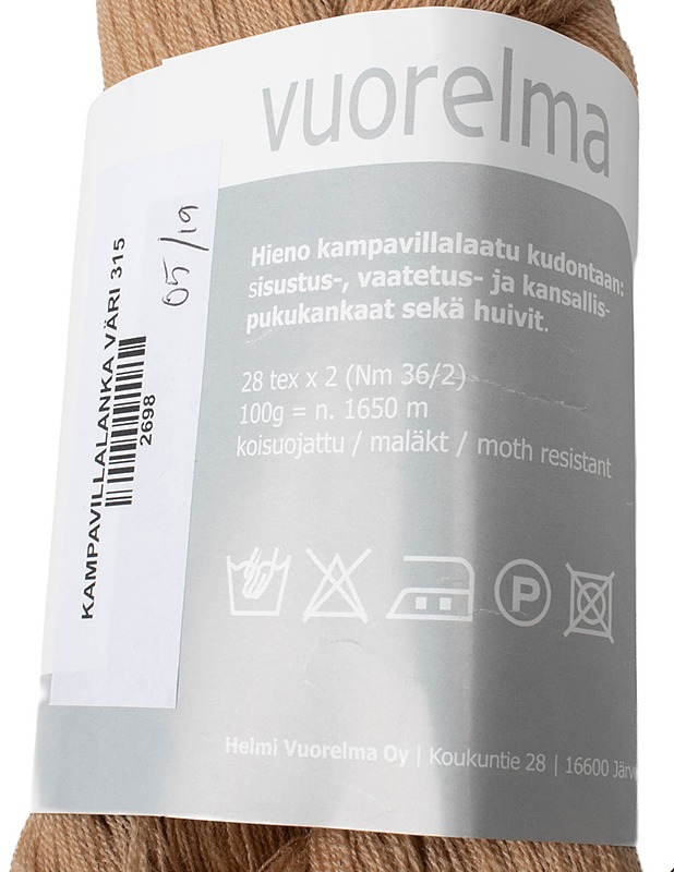VUORELMA kampavillalanka, 50 g - Käsityö - 10105486766 - 1