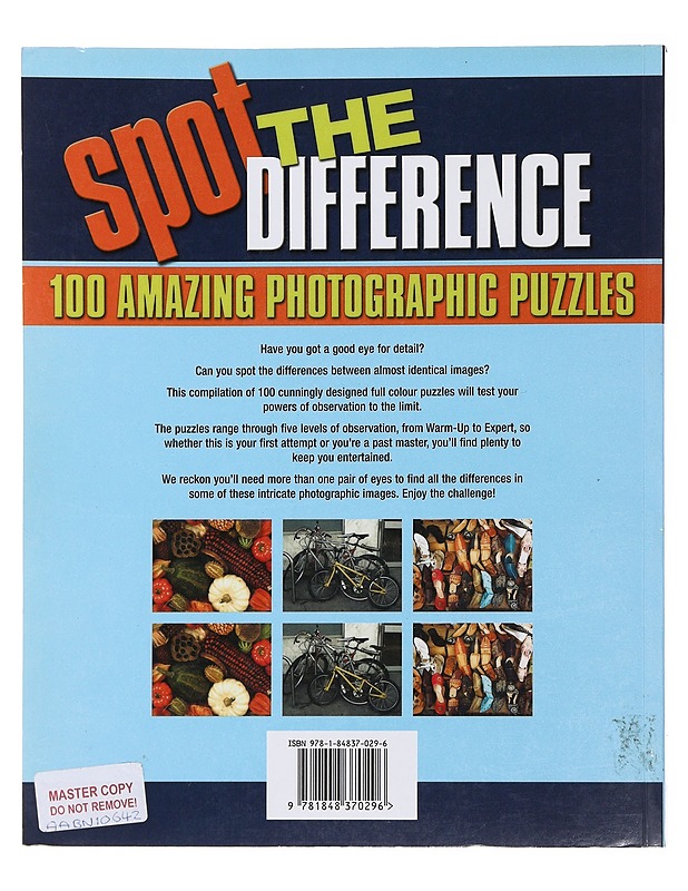 Spot The Difference - Harrastekirjat - 10105486801 - 1