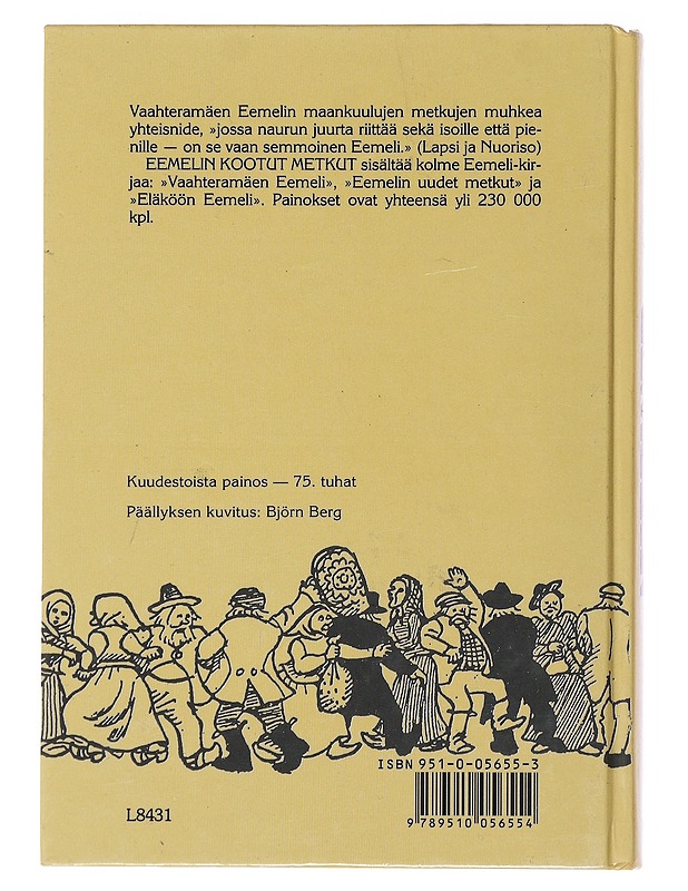 Eemelin kootut metkut - Lindgren, Astrid - Lastenkirjat - 10105486813 - 1