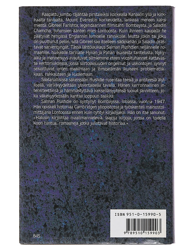 Saatanalliset säkeet - Rushdie, Salman - Romaanit ja novellit - 10105486837 - 1