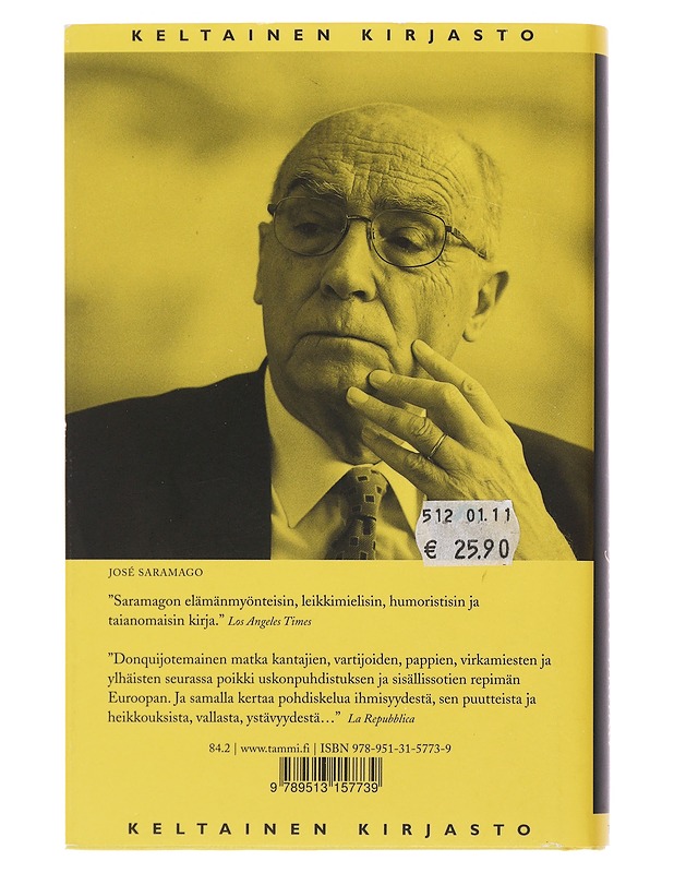 Elefantin matka - Saramago, José - Historiakirjat - 10105486838 - 1