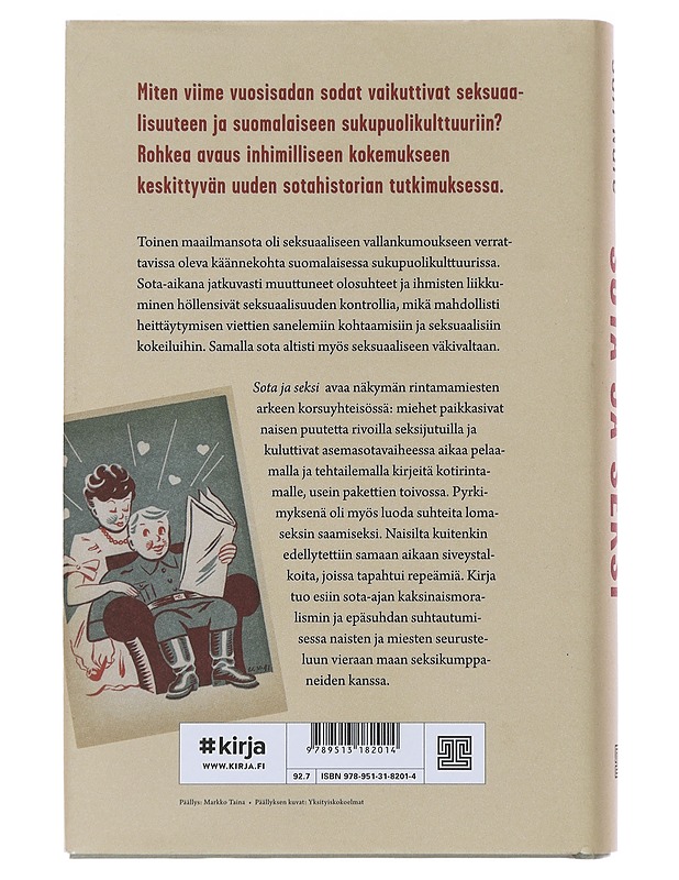 Sota ja seksi - Sari Näre - Historiakirjat - 10105486842 - 1