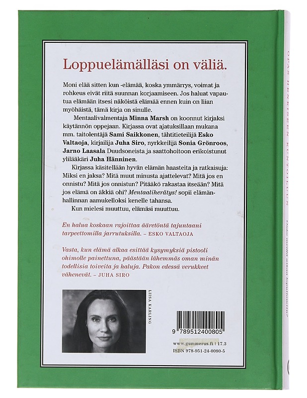 Mentaaliherätys! : opas henkiseen kuntoiluun - Minna Marsh - Tietokirjat ja oppaat - 10105486863 - 1