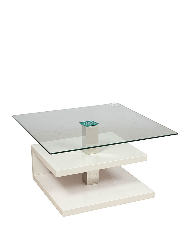 Lasikantinen sohvapöytä - Pöydät - 10105486888 - 0