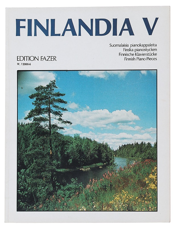Finlandia V, Suomalaisia pianokappaleita - Musiikki- ja elokuvakirjat - 10105486902 - 0