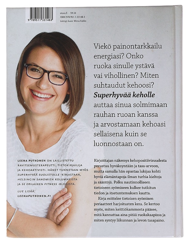 Superhyvää keholle : tee rauha ruoan kanssa - Leena Putkonen - Tietokirjat ja oppaat - 10105486923 - 1