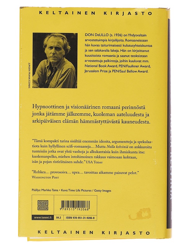 Nolla kelviniä - DeLillo, Don - Romaanit ja novellit - 10105486948 - 1