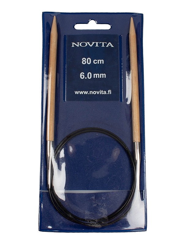 NOVITA pyöröpuikko, 6 mm/80 cm - Käsityö - 10105486994 - 0