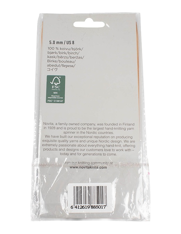 NOVITA pyöröpuikko, 5 mm/80 cm - Käsityö - 10105486998 - 1