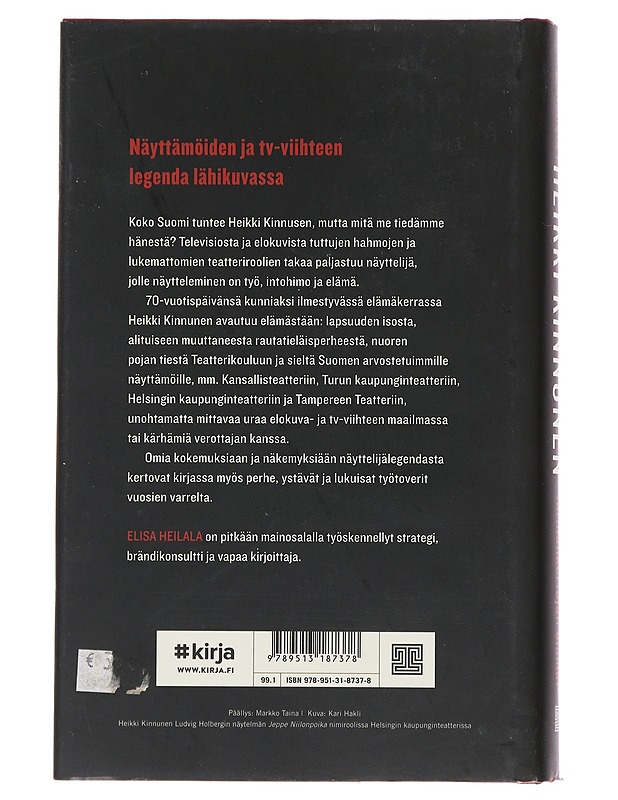 Heikki Kinnunen : tarinankertojan elämät - Elisa Heilala - Historiakirjat - 10105487056 - 1