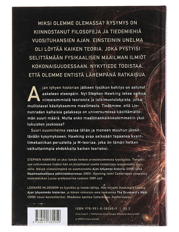 Suuri suunnitelma - Hawking, Stephen W. - Tietokirjat ja oppaat - 10105487080 - 1