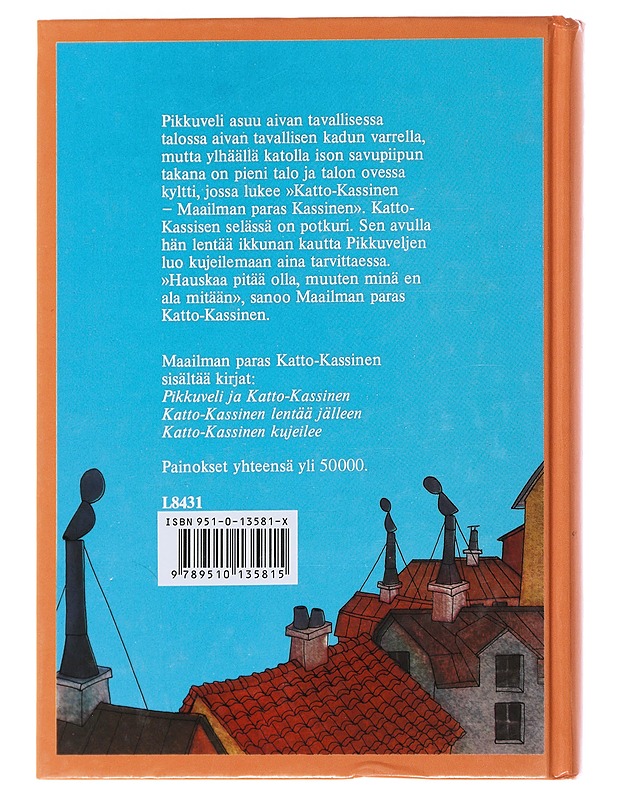 Maailman paras Katto-Kassinen - Lindgren, Astrid - Lastenkirjat - 10105487085 - 1