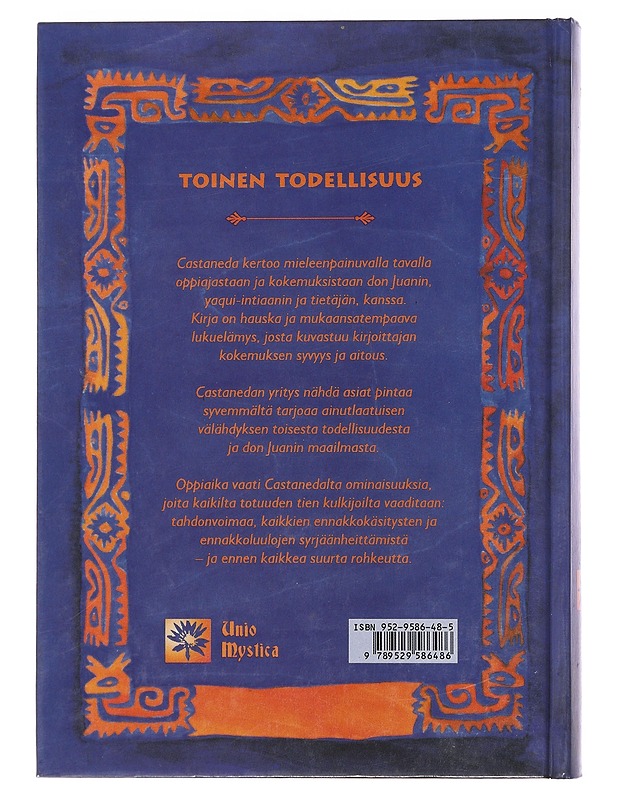 Toinen todellisuus - Castaneda, Carlos - Fantasia- ja scifi - 10105487094 - 1