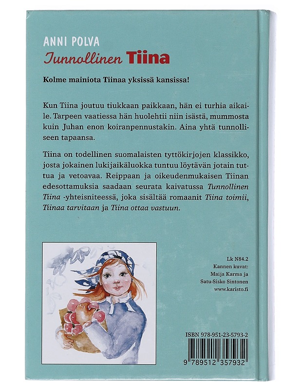 Tunnollinen Tiina - Polva, Anni - Nuorten kirjat - 10105487101 - 1
