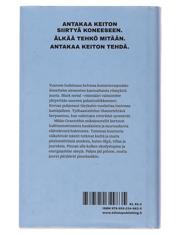 Mustat juuret : novelleja - Mikko Granroth - Romaanit ja novellit - 10105487118 - 1