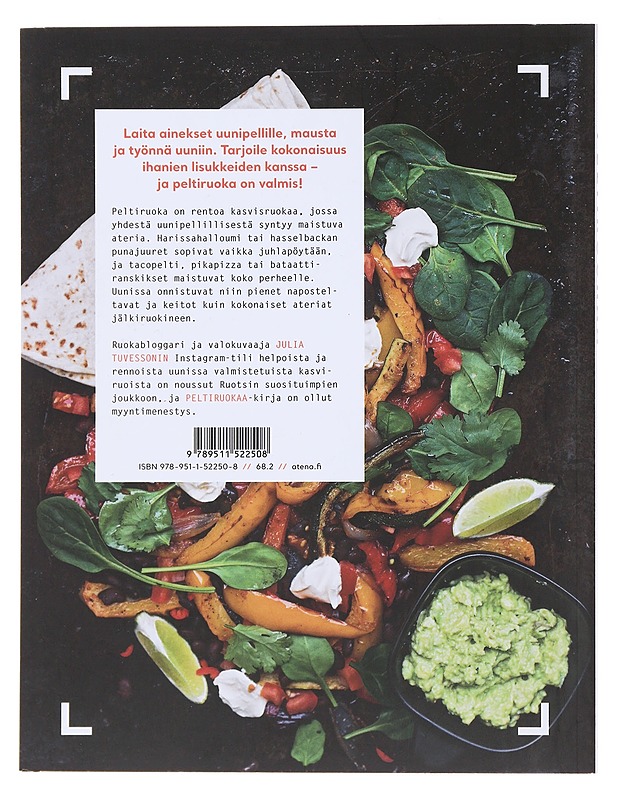Peltiruokaa : vaivatonta kasvisruokaa uunissa - Tuvesson, Julia - Ruokakirjat - 10105487135 - 1