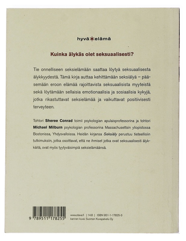 Seksiäly : uraauurtava tutkimus, joka auttaa sinua kehittämään "seksiälyäsi" ja saamaan enemmän seksuaalista tyydytystä - Conrad, Sheree - Tietokirjat ja oppaat - 10105487167 - 1