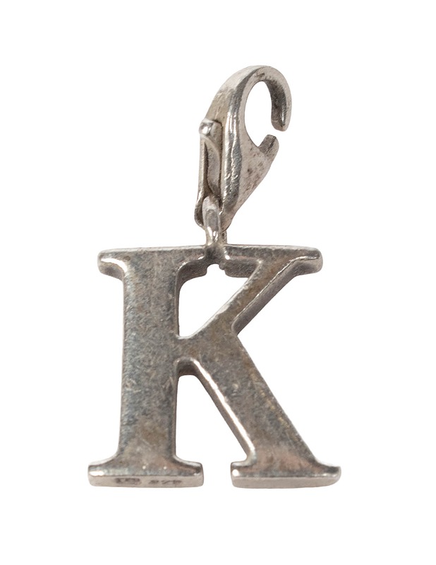 Hopeinen K-amuletti - Askartelu - 10105487208 - 0