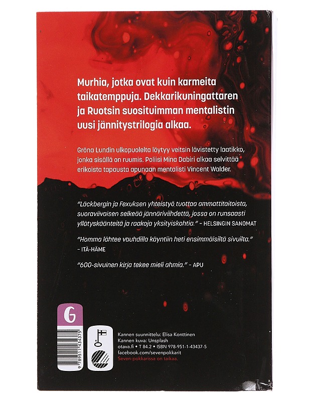 Mentalisti - Läckberg, Camilla - Jännitys ja dekkarit - 10105487260 - 1