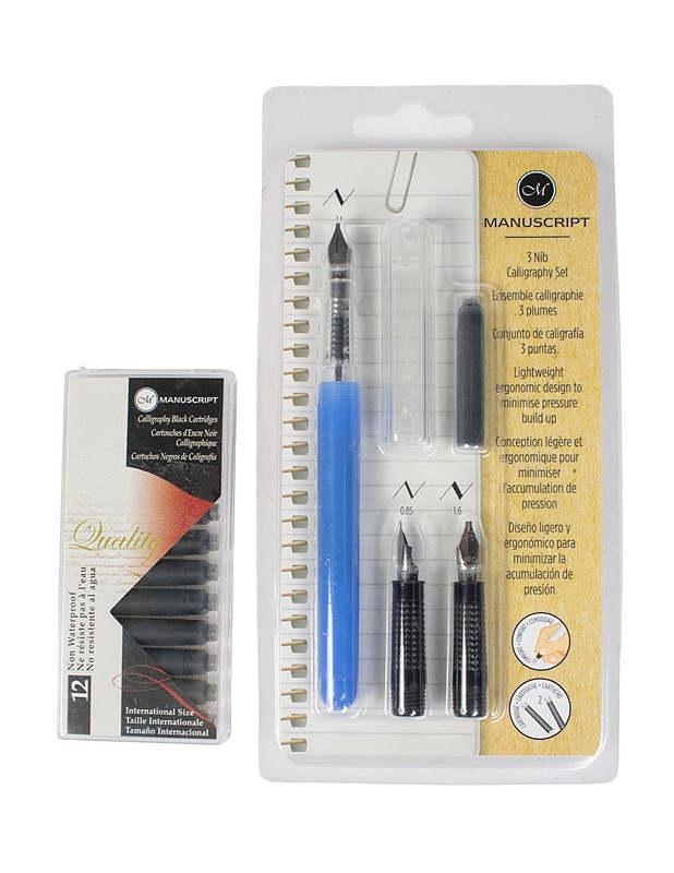 Kaunokirjoituskynä setti - Askartelu - 10105487371 - 0