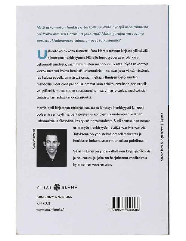 Herääminen : opas uskonnottomaan henkisyyteen - Harris, Sam - Tietokirjat ja oppaat - 10105487370 - 1