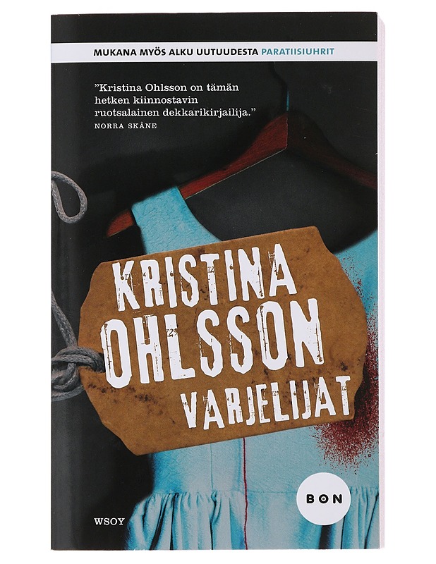 Varjelijat - Ohlsson, Kristina - Jännitys ja dekkarit - 10105487393 - 0